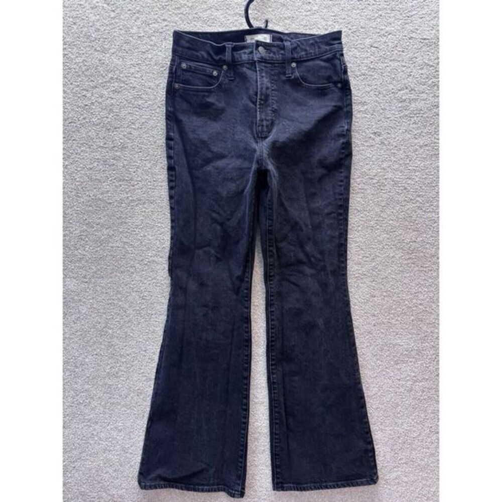 Madewell Flare Perfect Vintage Jean in Faded Black